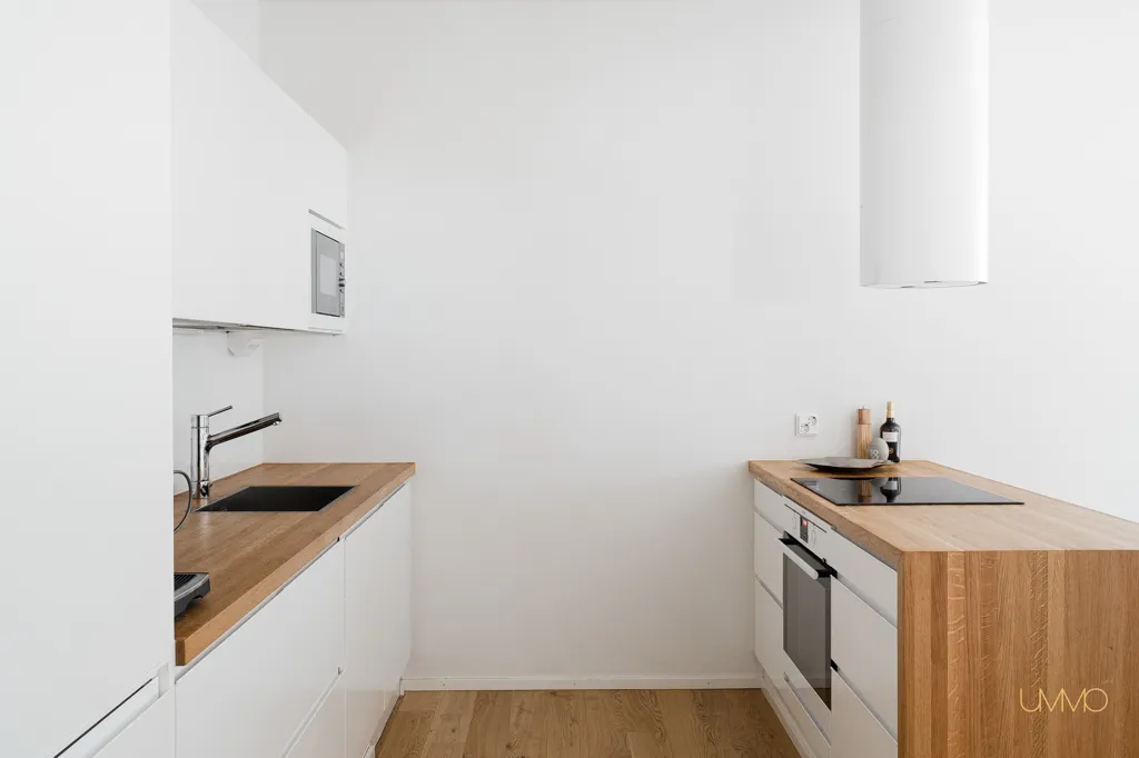 Köök - Modern Flat with Balcony in Turku