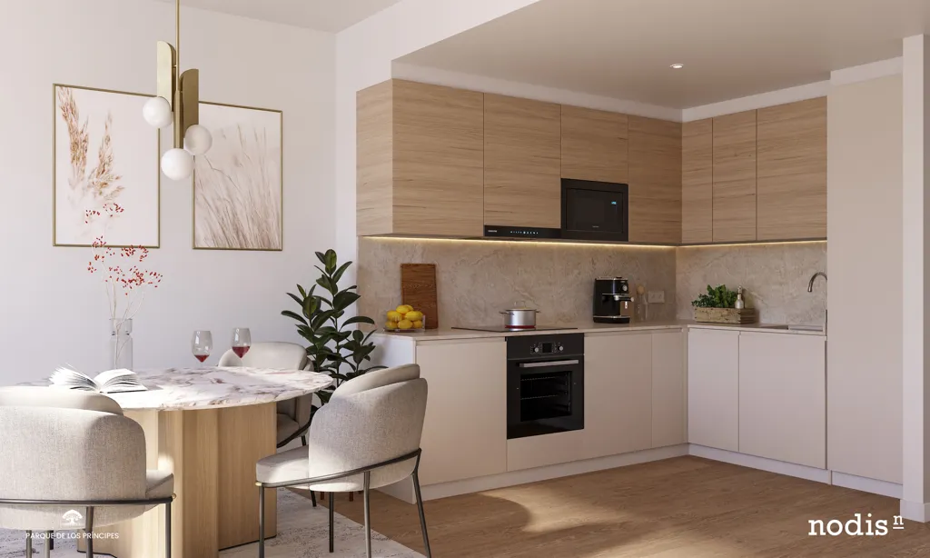 Cuisine - New Build Apartment with Pool in Sevilla