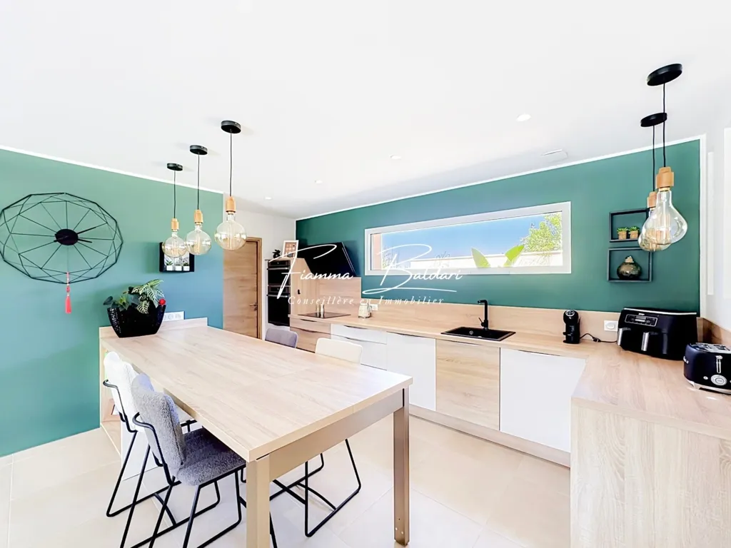 Cuisine - Villa contemporaine avec piscine à l'ouest