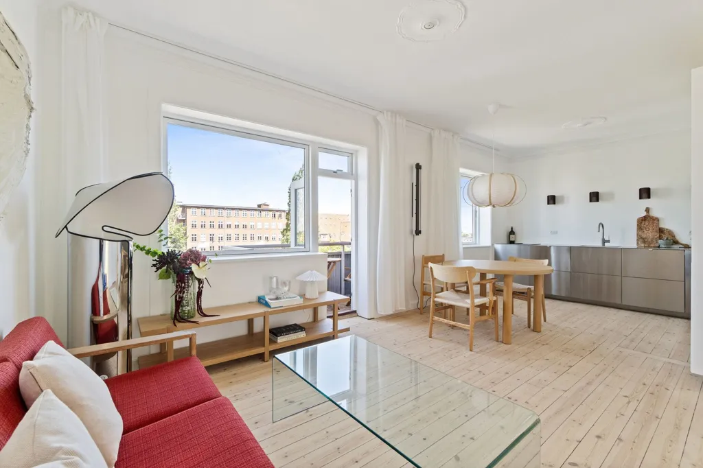 Séjour - Apartment with Original Features in Copenhagen S