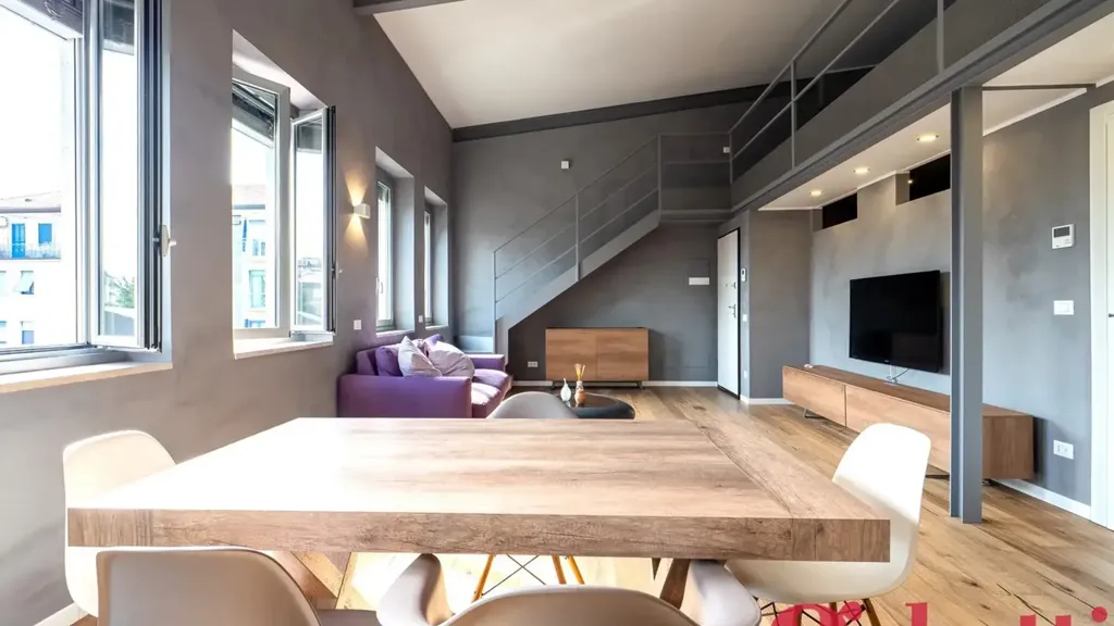Söögituba - Loft with Park Proximity in Milan