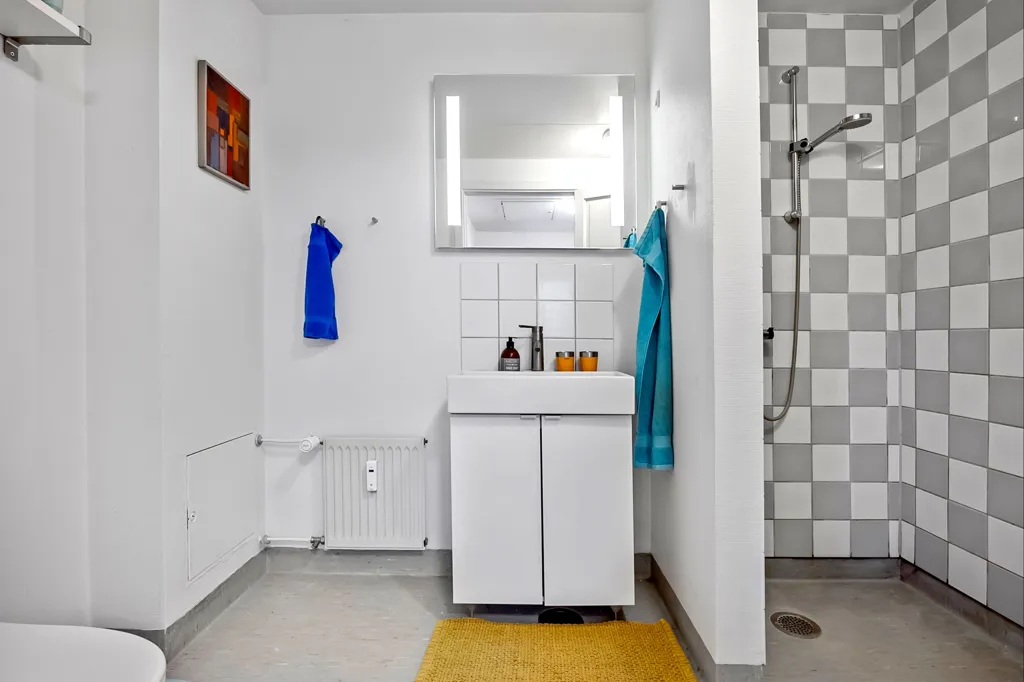 Salles de bain - Appartement 2 pièces à Glumsø