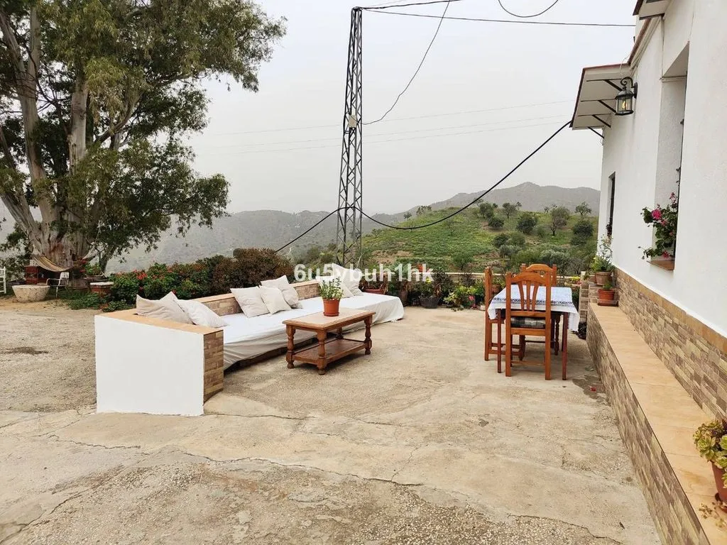 Terrass - Rustic House with Panoramic Views in Málaga
