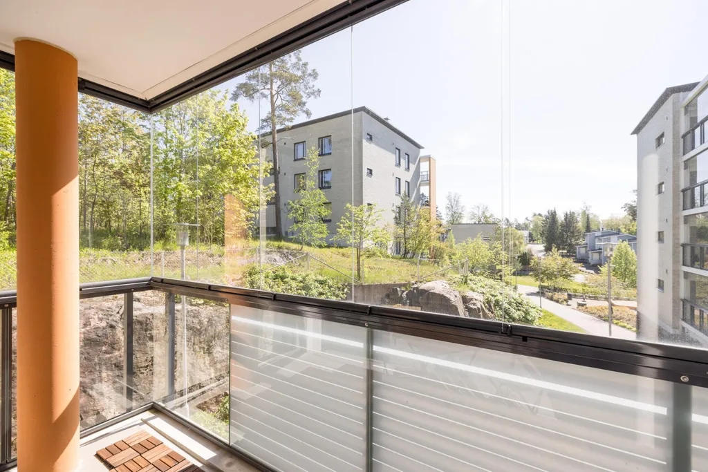 Balcon - Appartement 1 pièces à Espoo