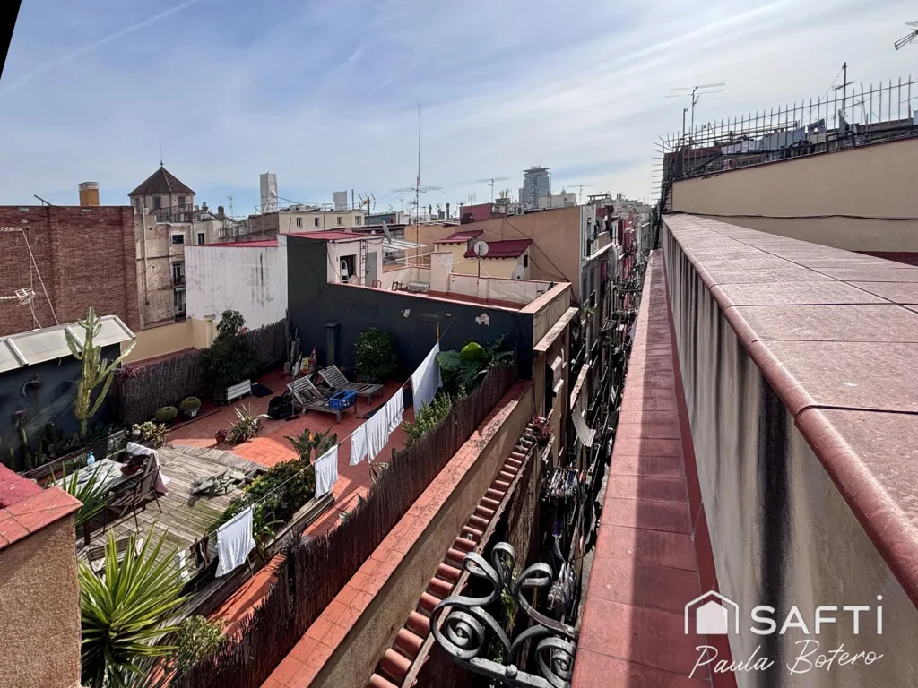 Balcon - Loft with Terrace in El Raval