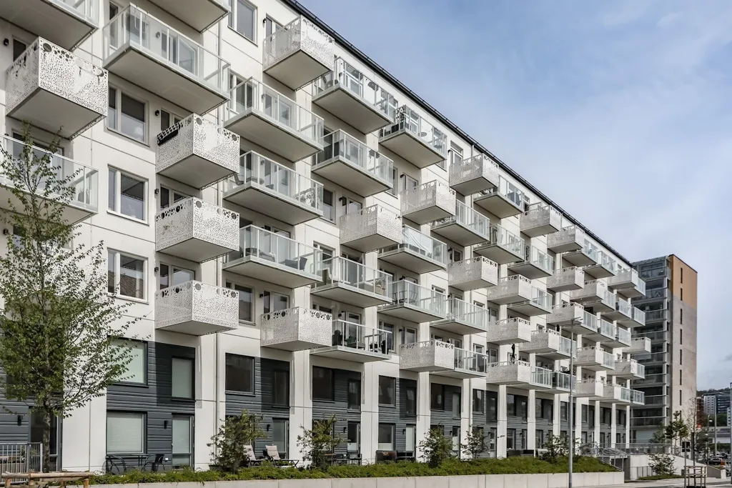 Exterior - Modern Flat with Balcony in Almedal