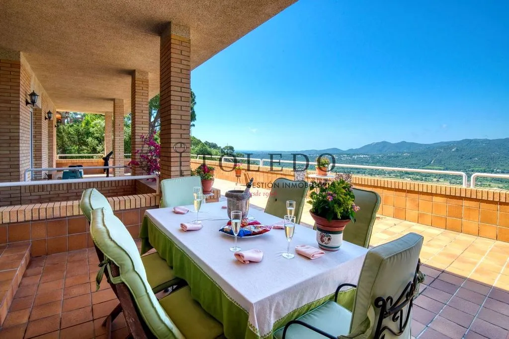 Terrasse - Luxury Villa with Pool in Santa Cristina d'Aro