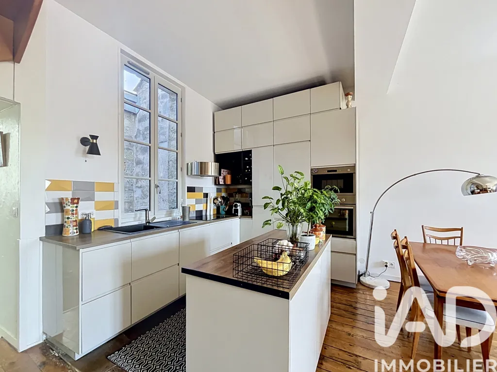 Kitchen - Duplex Apartment with River View in Bordeaux