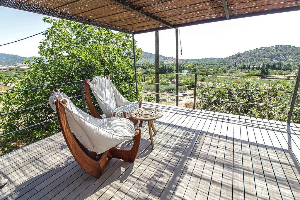 Terrasse - Rural House with Pool in Alaró