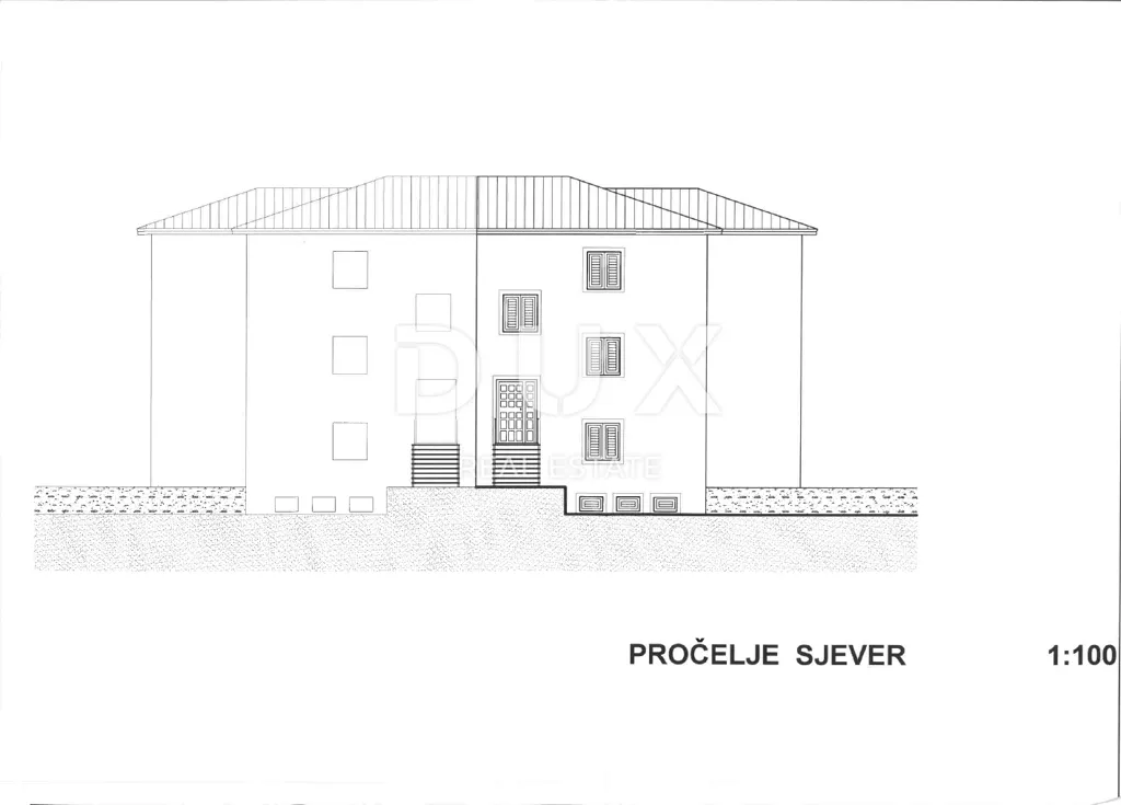 Ground Floor Apartment with Terrace in Matulji