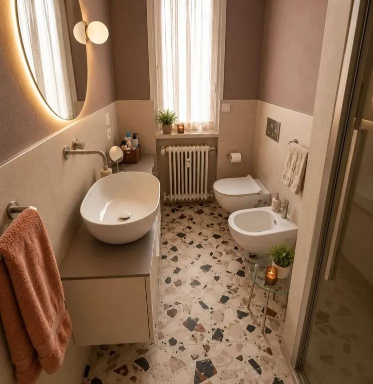 Salles de bain - Luxury Penthouse with Terraces in Milan