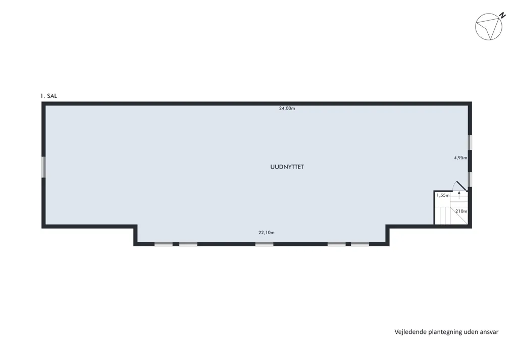 Plan - Villa with Garden in Mellerup, Randers