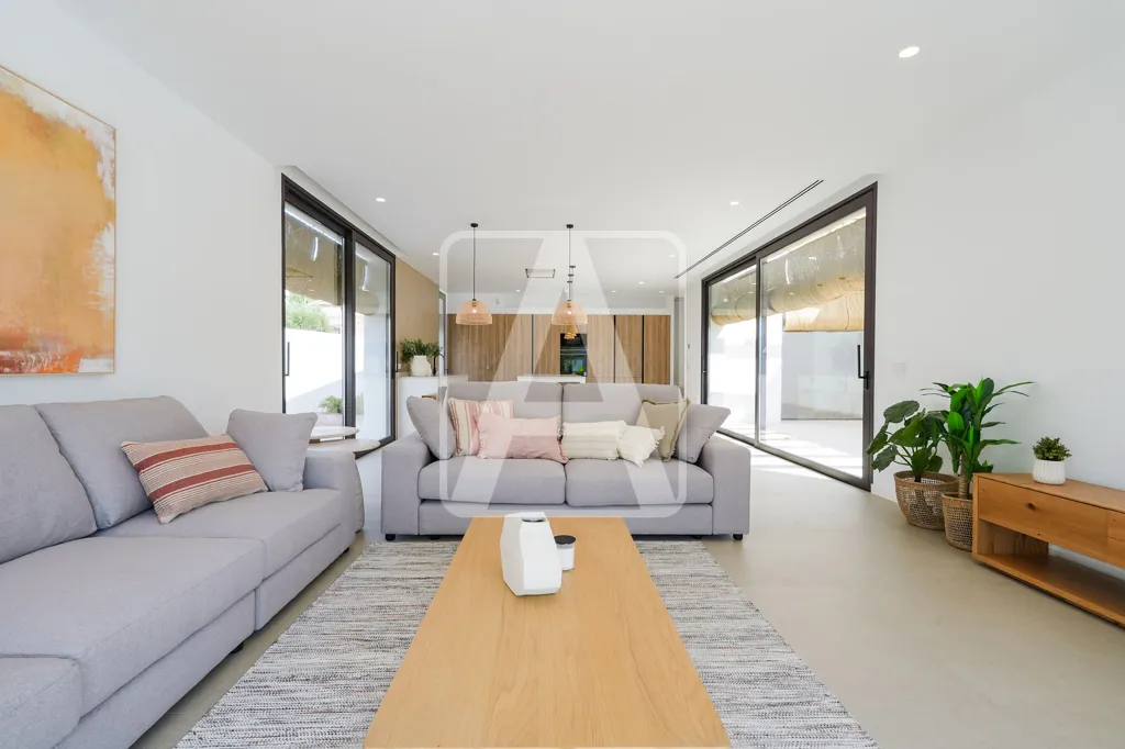 Séjour - Ibiza-Style Villa with Sea View in Moraira