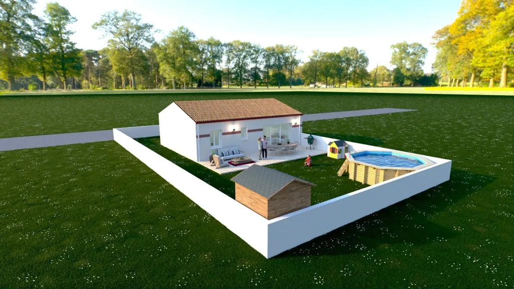 New House with Garden in La Jarrie
