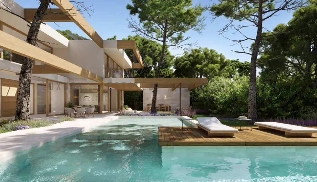 Piscine - Villa Design with Pool in Santa Ponsa
