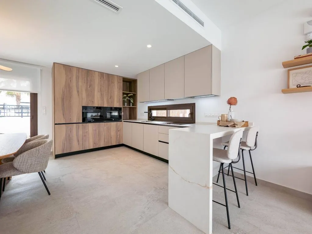 Kitchen - New-Build Villa with Pool in Algorfa