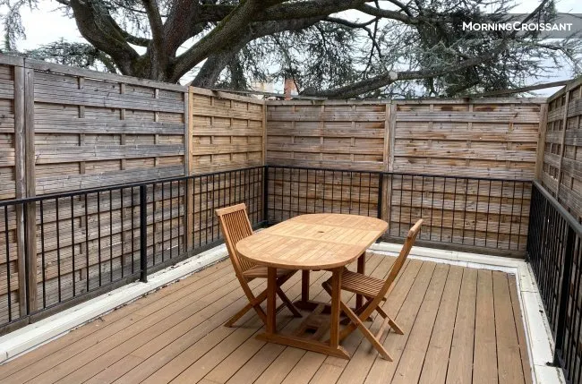Terrass - Refurbished Studio with Terrace near La Défense
