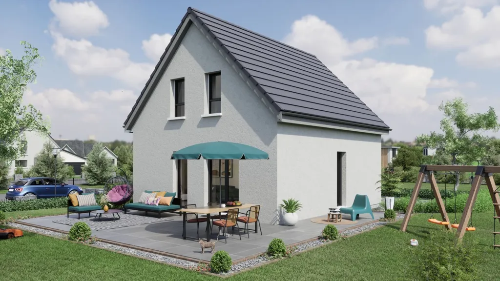 Contemporary House with Valley View in Fellering