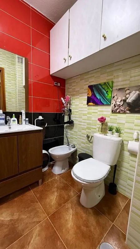 Salles de bain - Apartment with Garage in El Carmen, Murcia
