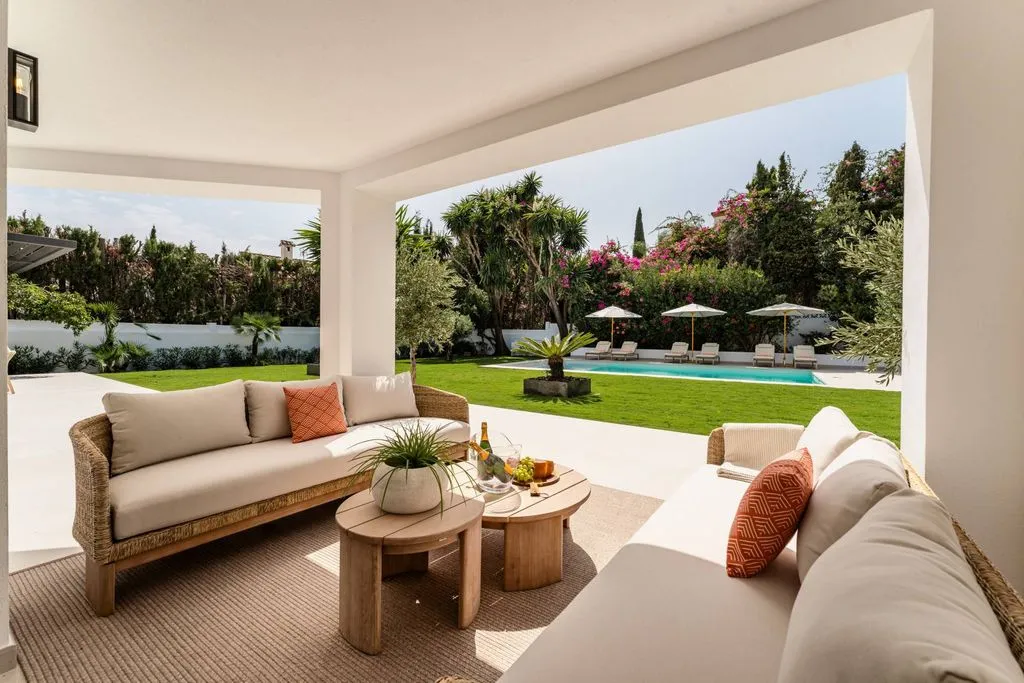 Terrasse - Contemporary Villa with Sea Views in Marbella