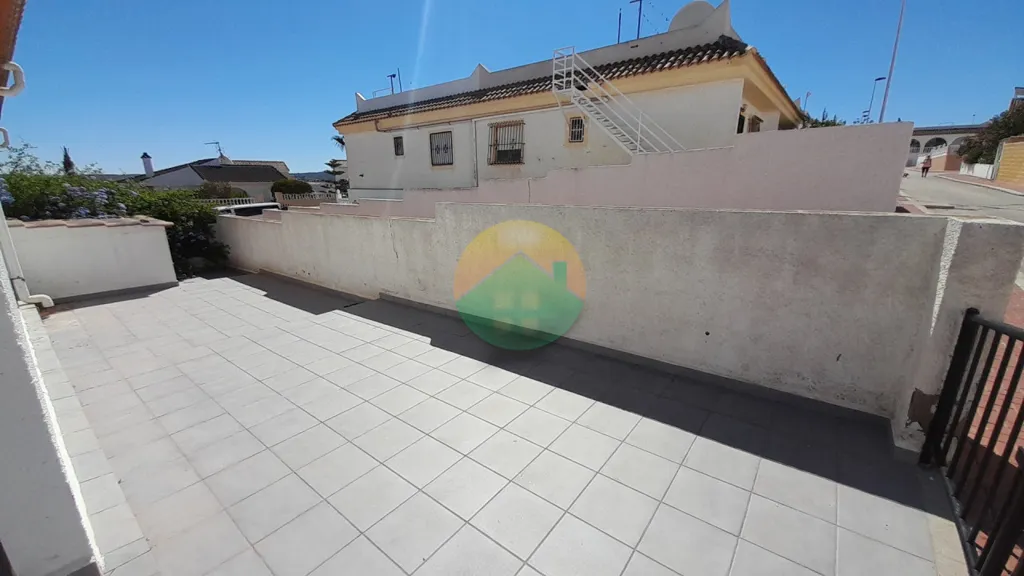 Terrass - Corner Plot Villa with Solarium in Camposol