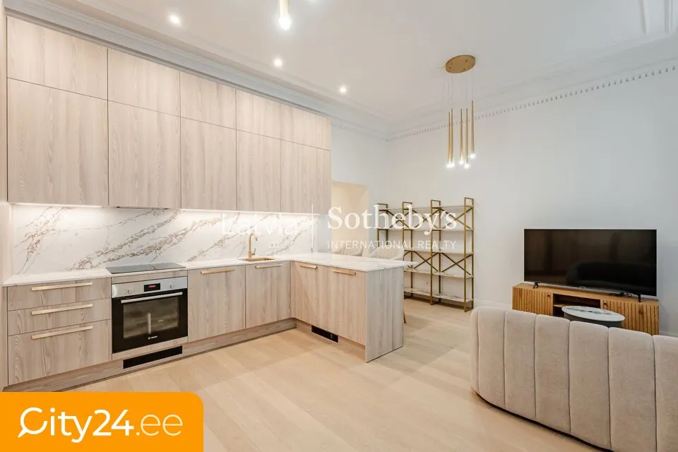 Cuisine - Studio Apartment with Historical Charm in Riga Centre