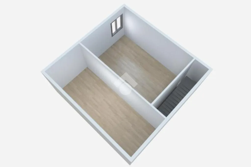 Floor Plan - Modernised Studio with Balcony in Gambettola