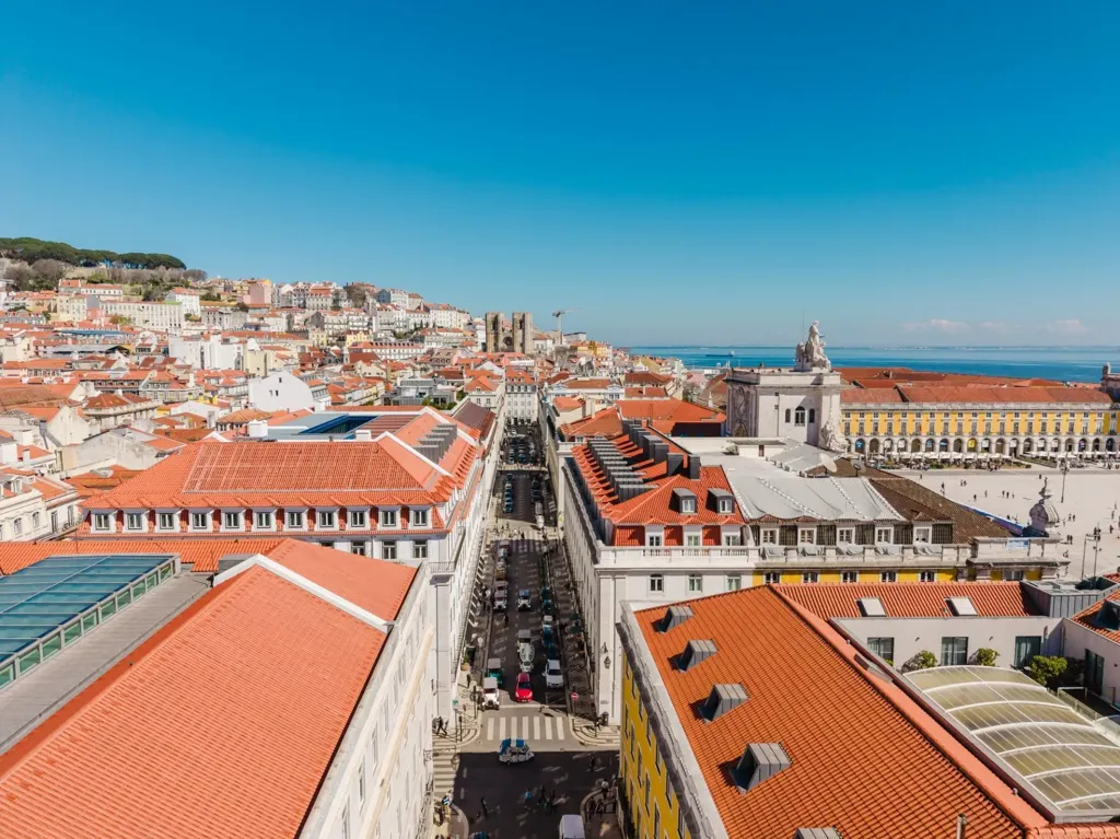 Õhuvaade - 1-Bedroom Apartment with Balcony in Lisbon