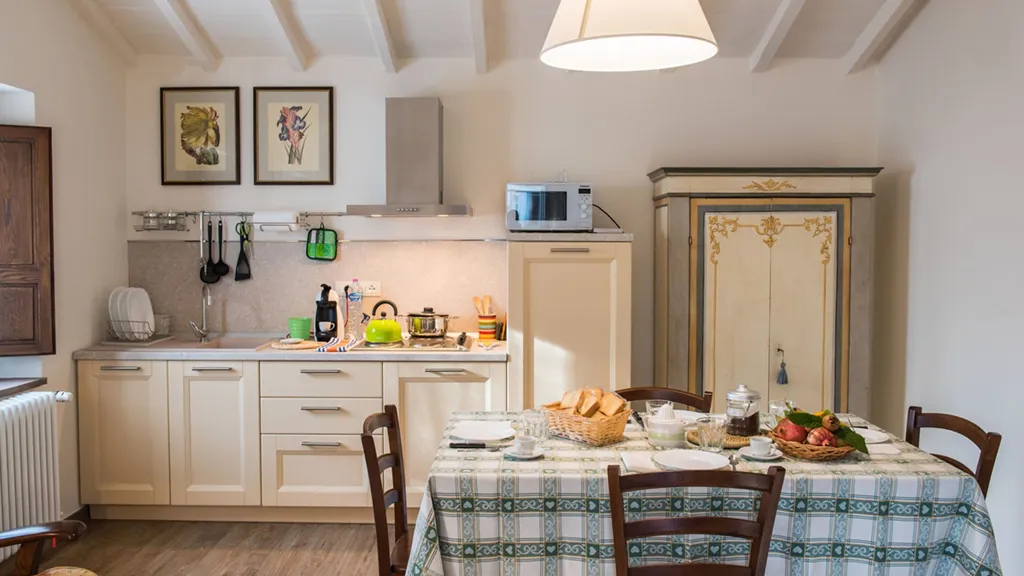 Sala da pranzo - Historic Hamlet with Pool in Anghiari