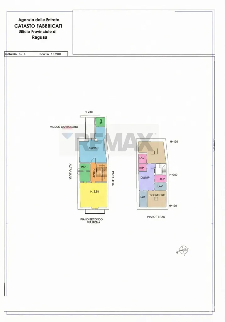 Fully Rented Building in Ragusa Centre