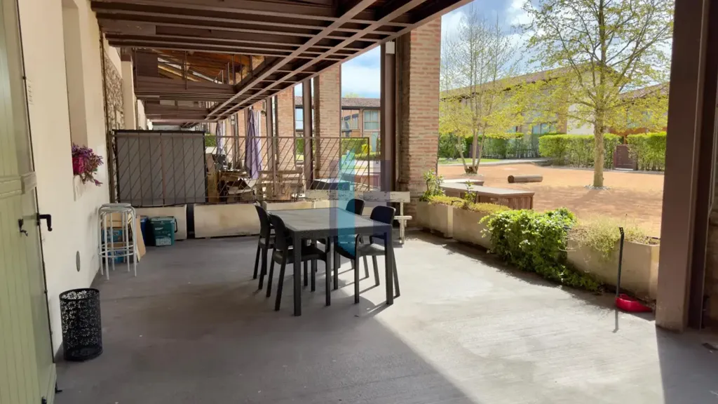 Terrasse - Trilocale with Wellness Area in Buffalora, Brescia