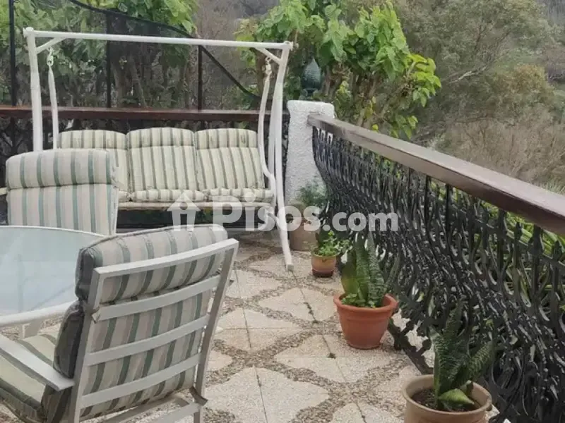 Terrace - Chalet with Pool on Carretera de San Antonio