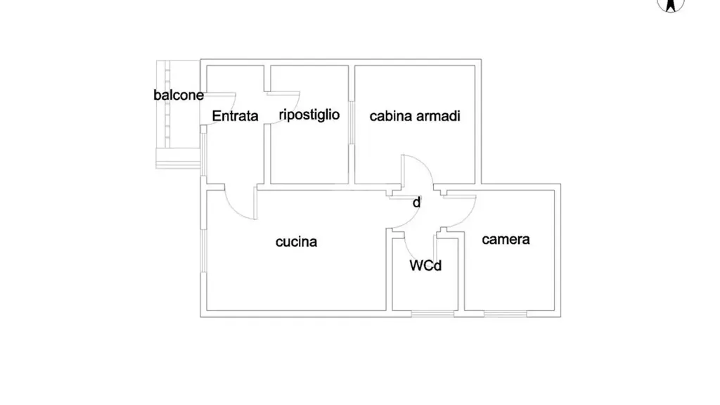 Plan - Twin-Storey Apartment with Garden in Palermo
