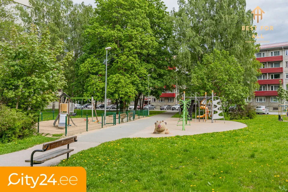 Jardin - Renovated 2-Bedroom Flat with Balcony in Mustamäe