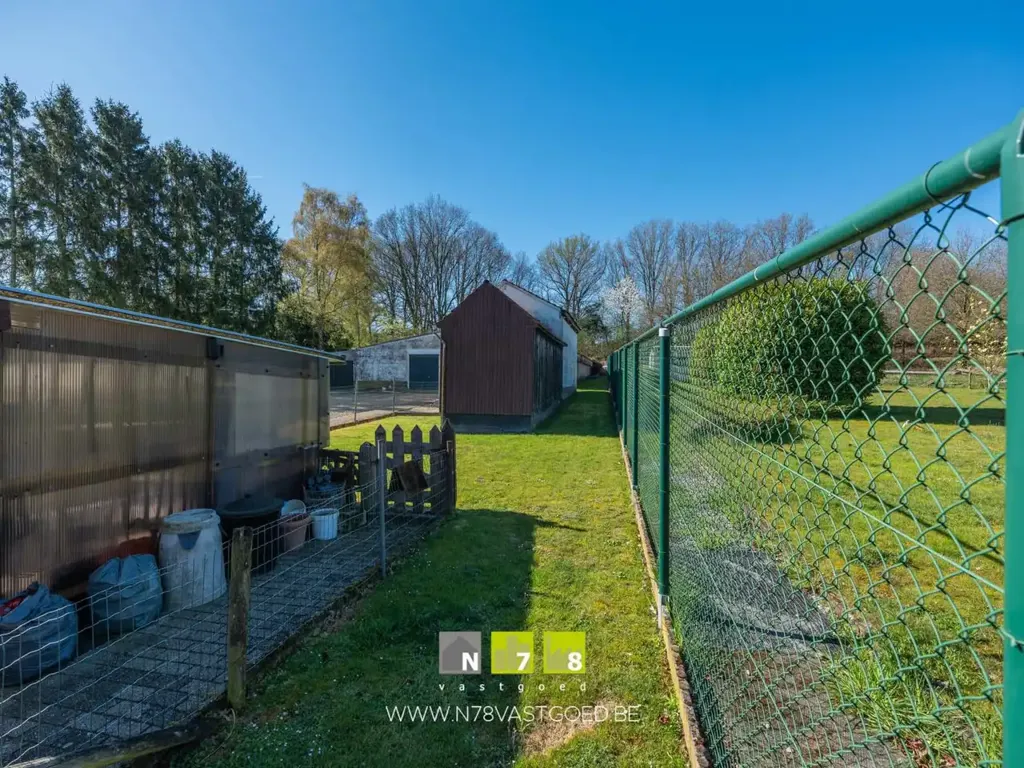 Jardin - Maison libre de plain-pied avec jardin à Maaseik