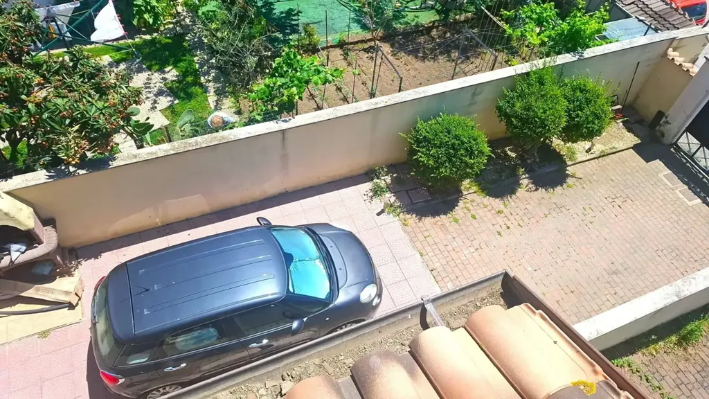 Vista aerea - Casa indipendente con giardino a Pomezia