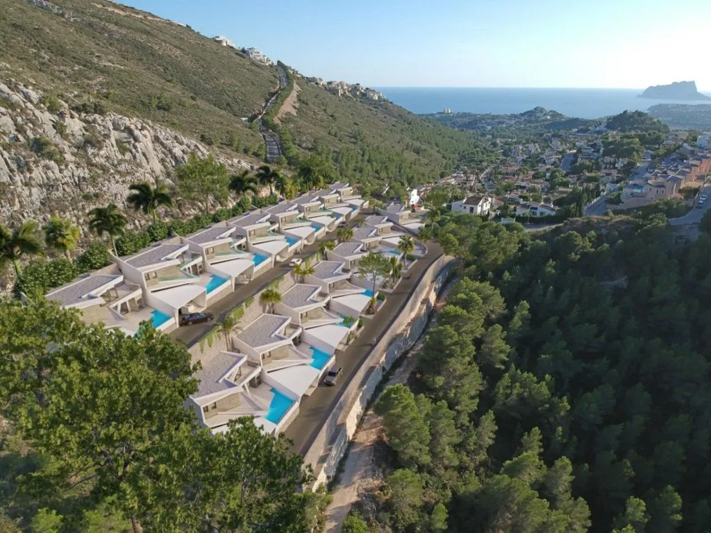 Vue aérienne - Luxury Villa with Sea View in Benitachell