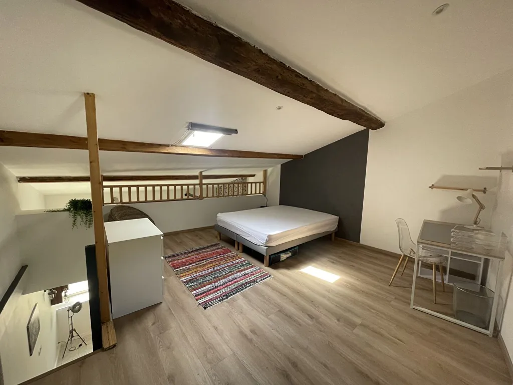 Bedrooms - Duplex Apartment in Historic Building, Montélimar