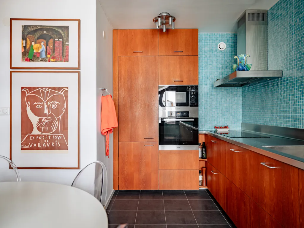 Köök - Penthouse with Terrace in Stockholm