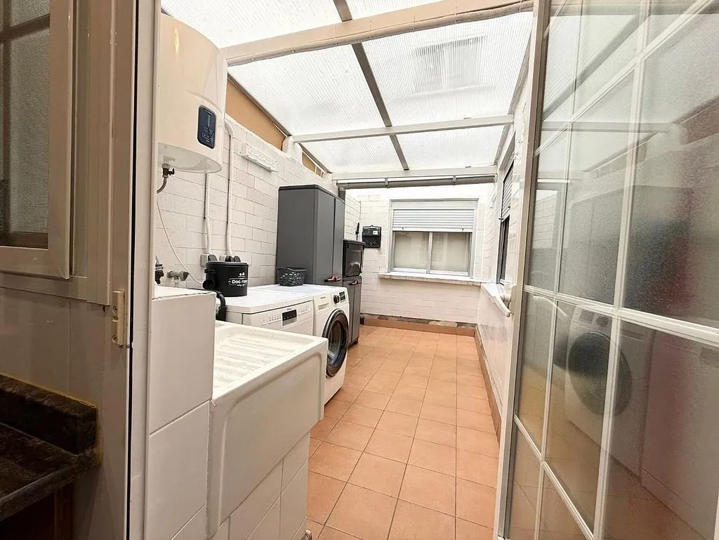 Köök - Apartment with Terrace in Xirivella