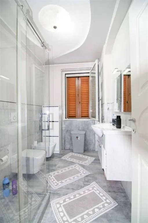 Bathrooms - Luxury Villa with Private Garden in Boltiere