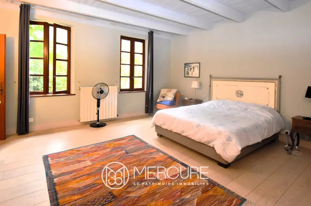 Chambres - Propriété avec Piscine et Jardin près de Moissac