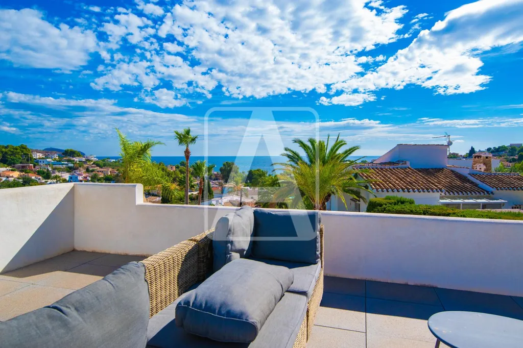 Terrasse - Mediterranean Villa with Sea Views in Benissa