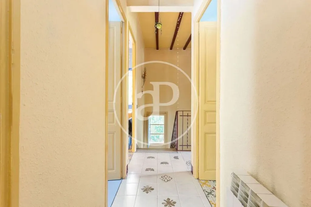 Hallway - Period Villa with Garden in Begues