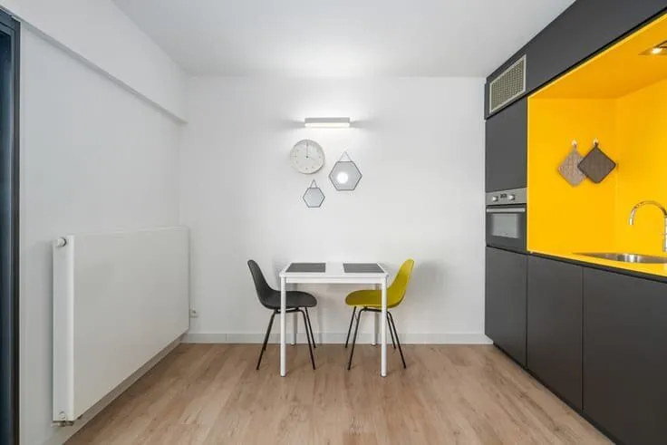 Köök - Apartment with City Centre Proximity in Leuven