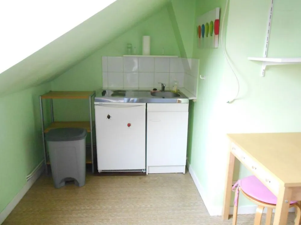 Cuisine - Studio Meublé avec Internet à Marcq-en-Barœul