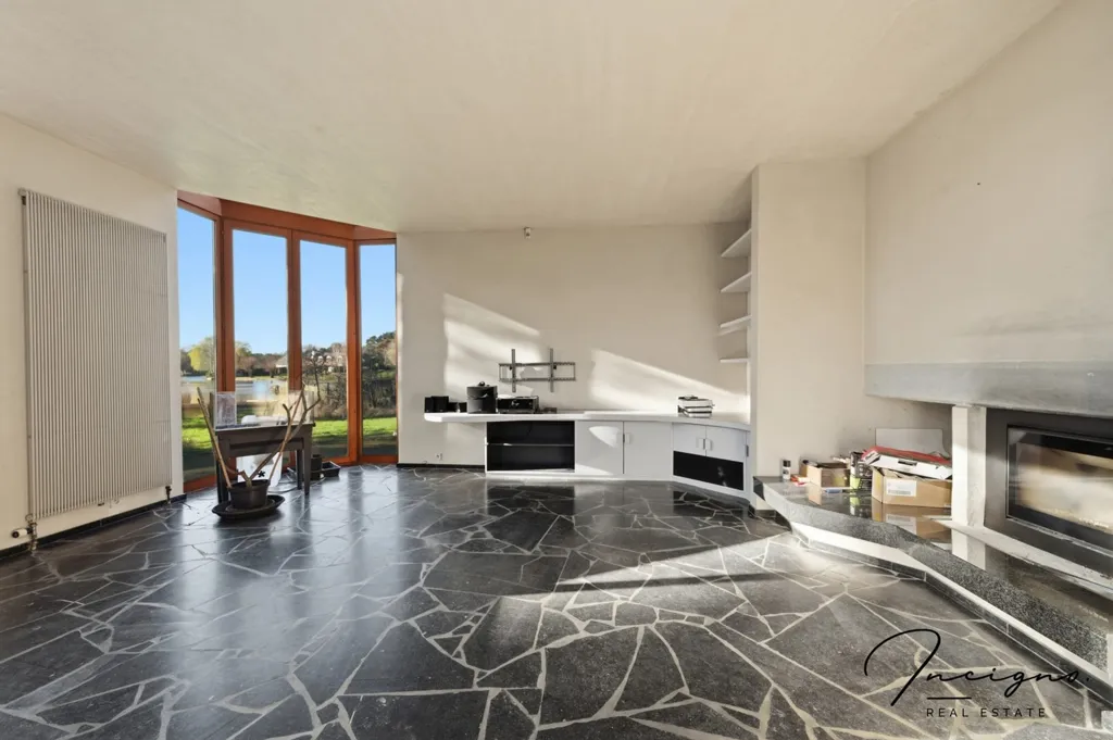 Soggiorno - Architectural House with Water View in Keerbergen