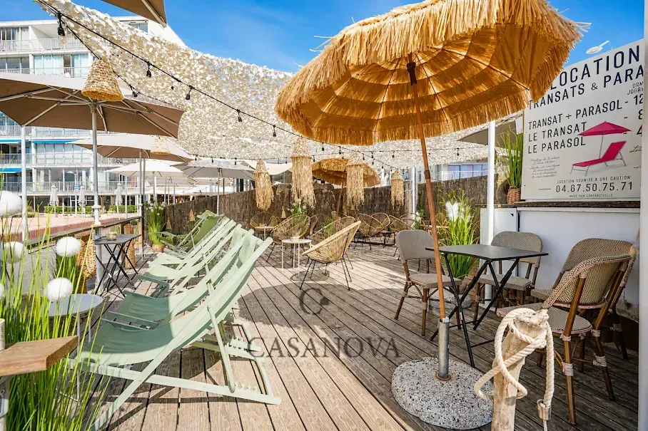 Terrass - Commercial Premises with Seafront Terrace in Palavas-les-Flots