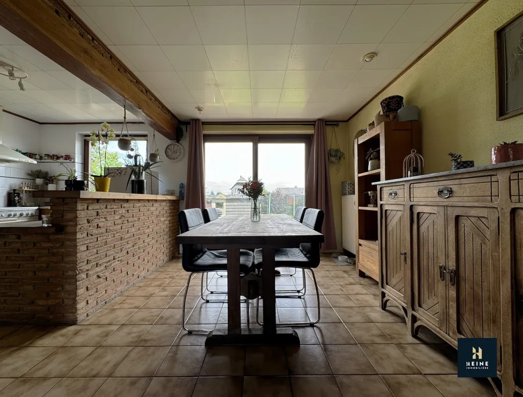 Salle à manger - Villa 4 Façades avec Jardin à Ohey