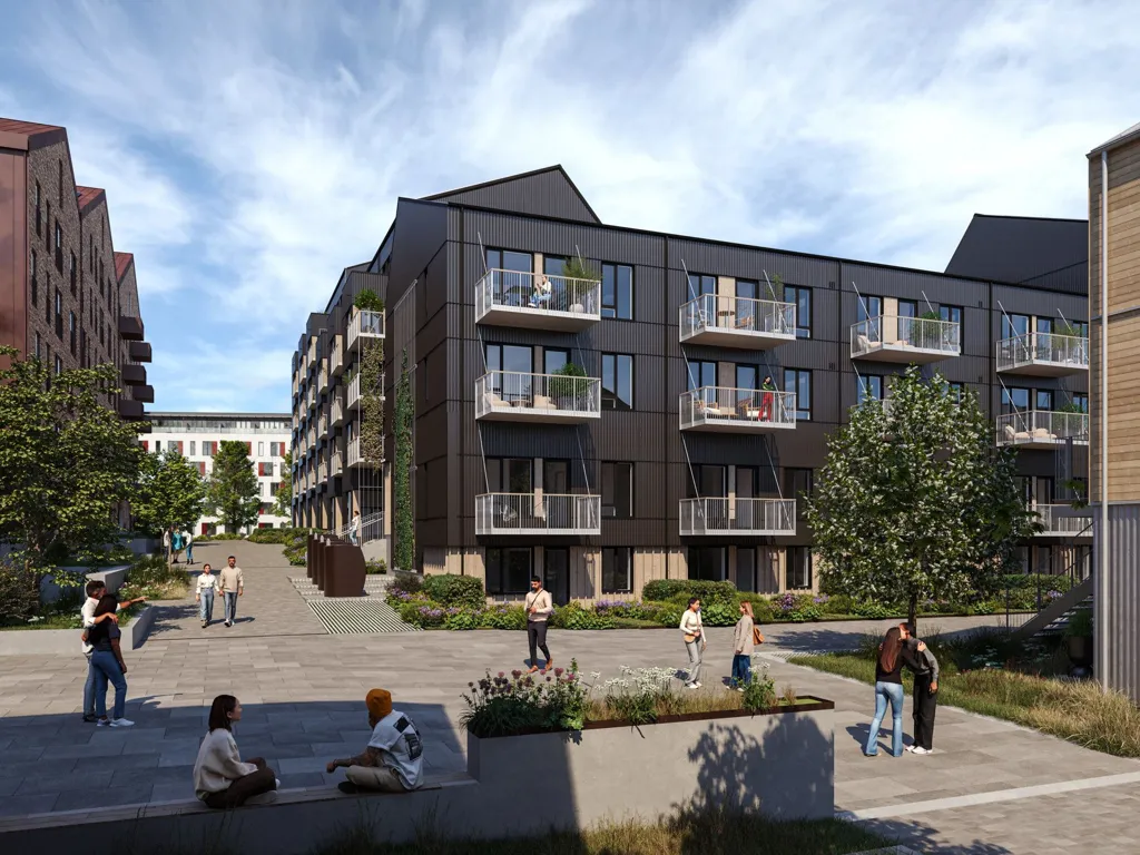 4-toaline korter asukohas Aarhus C